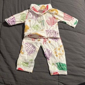 American girl doll pajama